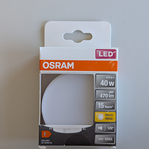 OSRAM — LED-Lampe GX53