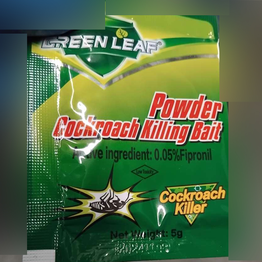 Green leaf — Powder Cockroach Killing Bait