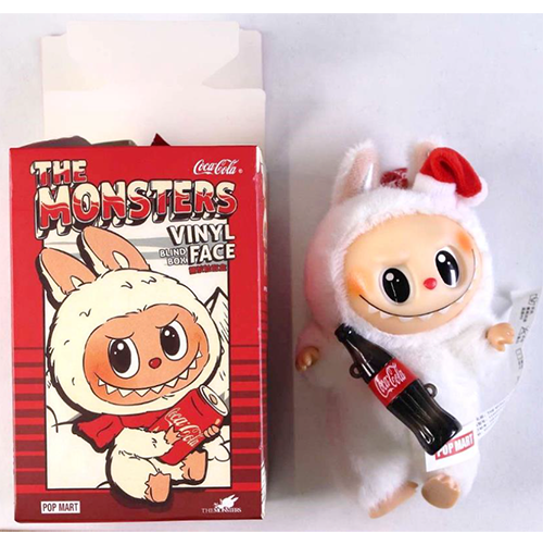 Pop Mart (COUNTERFEIT) — THE MONSTERS COCA-COLA SERIES - Vinyl Face Blind Box