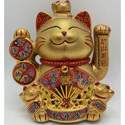 Waving cat
