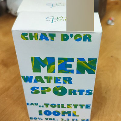 CHAT D´OR — MEN WATER SPORTS EAU DE TOILETTE