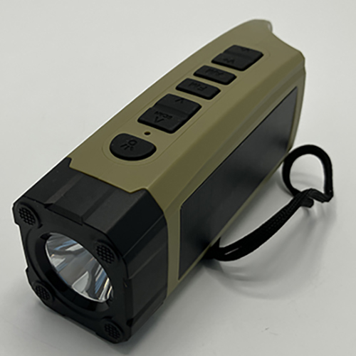 Multi-functional dynamo flashlight radio