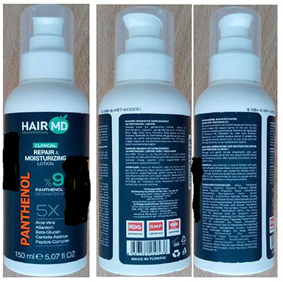 Hair MD Professionel — Repair & Moisturizing Lotion