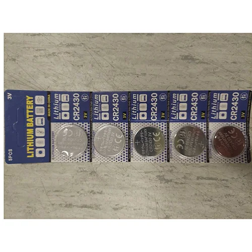 5PCS - 3V - Lithium Battery - Made in China