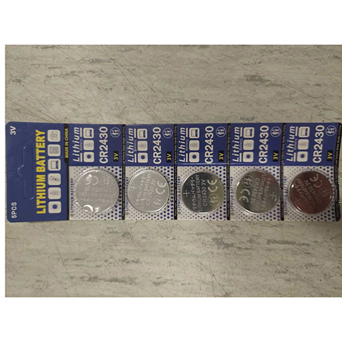 5PCS - 3V - Lithium Battery - Made in China