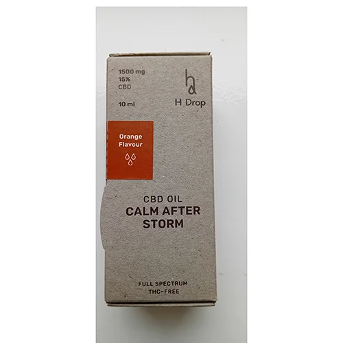 H Drop CALM AFTER STORM Orange Flavour
