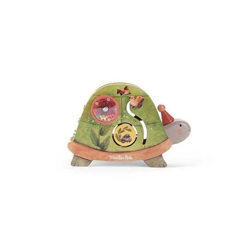 MOULIN ROTY — Tortue d'activité Trois petits lapins