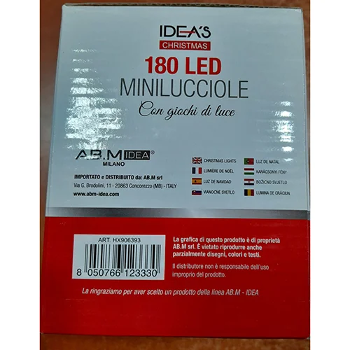 IDEA'S — Christmas 180LED MINILUCCIOLE