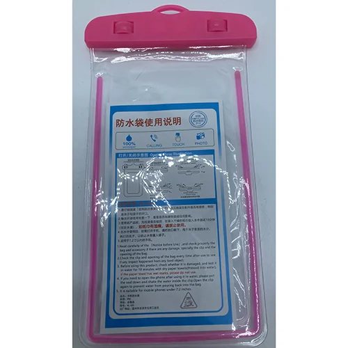 Transparent protection bag
