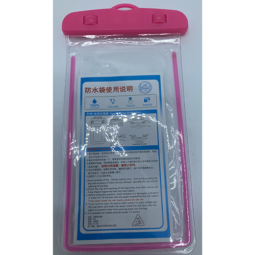 Transparent protection bag