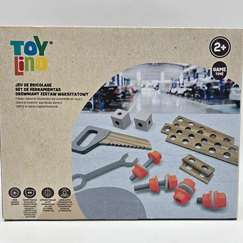 TOYLINO — Drewniany zestaw warsztatowy
