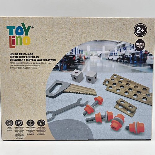 TOYLINO — Drewniany zestaw warsztatowy