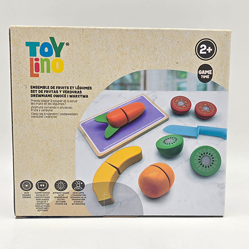 TOYLINO — Drewniane owoce i warzywa