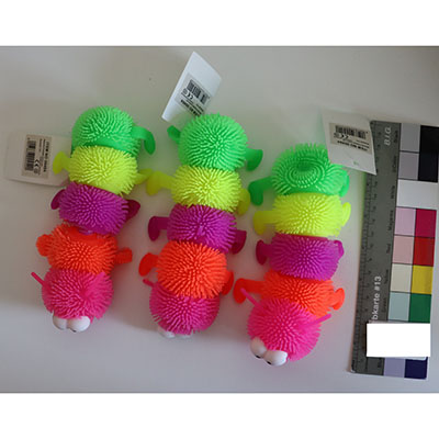 Kneten und Entspannen Spielzeug "Rainbow Caterpillar"
