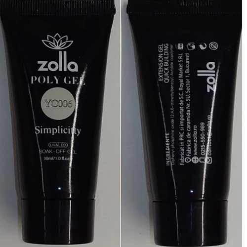 Zolla — PolyGel YC006 Simplicitty