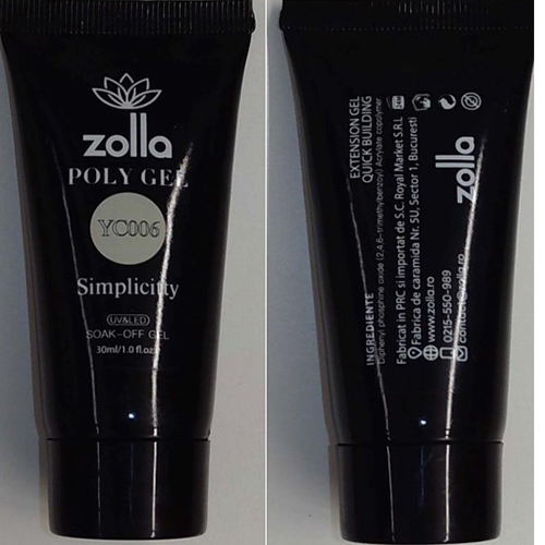 Zolla — PolyGel YC006 Simplicitty