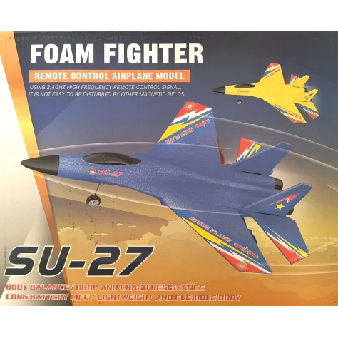 Foam Fighter SU-27 Toy Plane