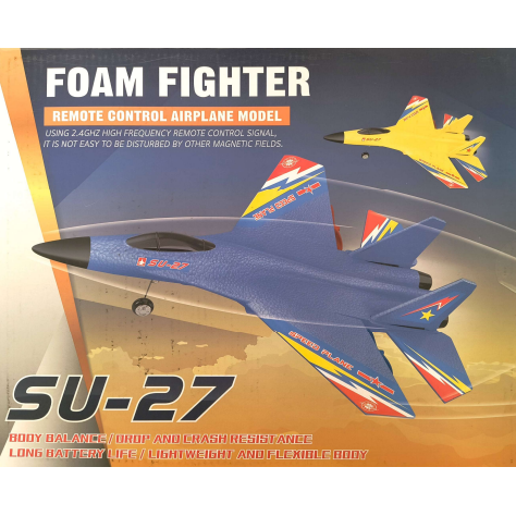 Foam Fighter SU-27 Toy Plane