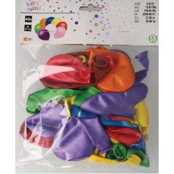 "Let's party!" — Balloons