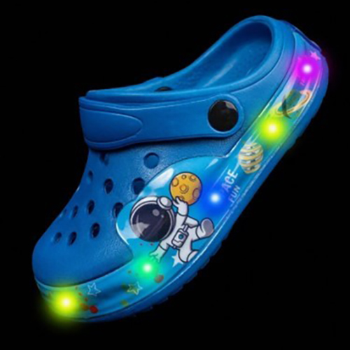 Kids' Breathable Sandals Luminous Slippers Beach Shoes For Boys And Girls, Toddler To Big Kid Sizes