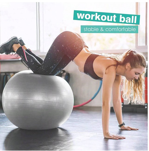 PVC Fitness Ball, Large Yoga Ball, Thickened Explo