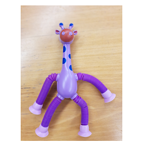 Plastic giraffe
