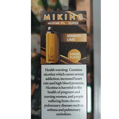 MIKING — SUPER - MANGO LIME 10000 puffs MIKING SUPER