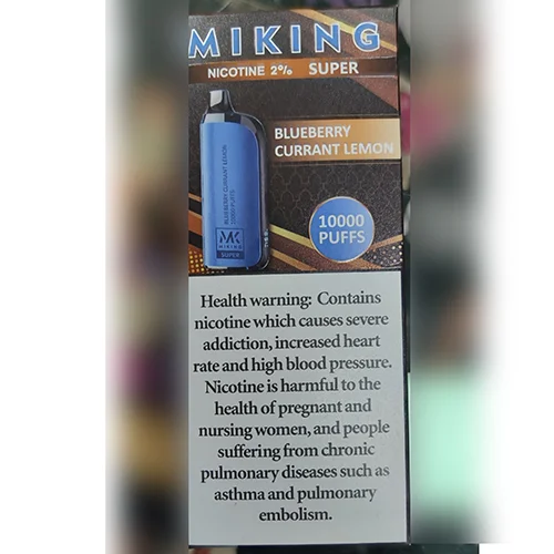 MIKING — SUPER 10000 puffs