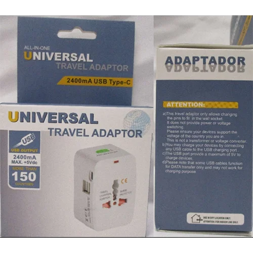 All-In-One — Universal Travel Adaptor