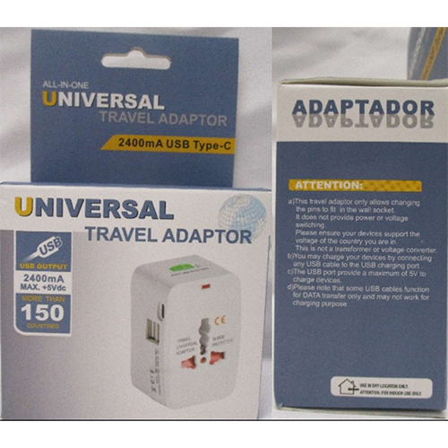 All-In-One — Universal Travel Adaptor