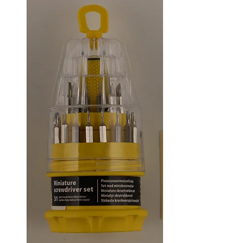 Miniature screwdriver set
