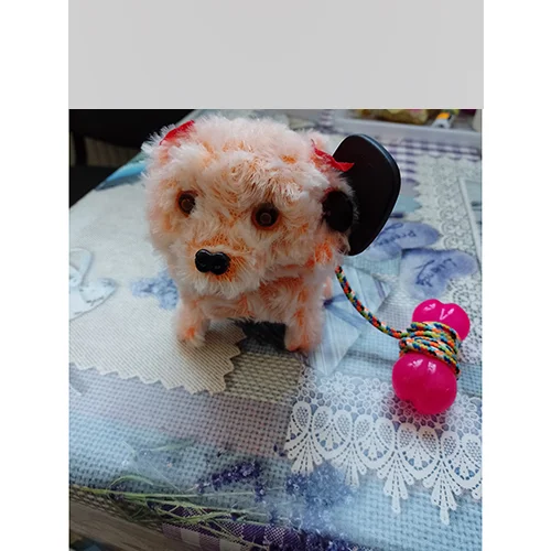 Children's toy  - battery-operated plush dog