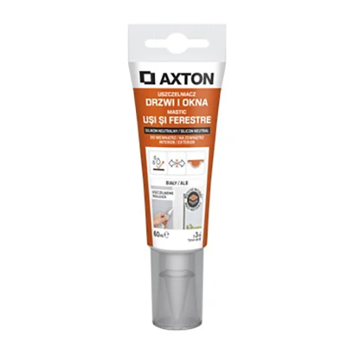 Axton — Fenêtres & Portes Neutre Silicon Sealant Blanc / Clair