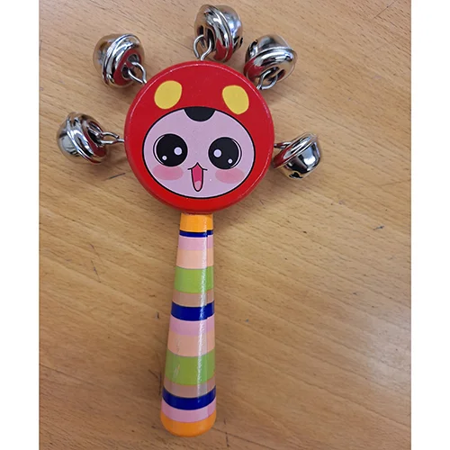 Orff Musical Instrument-Smiley Rattle