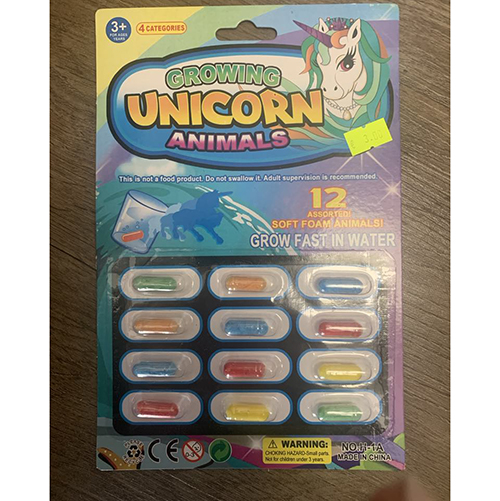 Growing unicorn animals