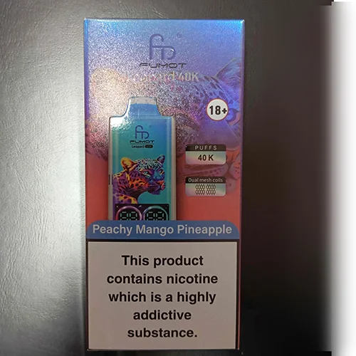 FUMOT® — FUMOT Leopard 40K - Peachy Mango Pineapple