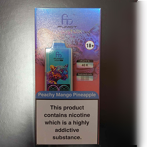 FUMOT® — FUMOT Leopard 40K - Peachy Mango Pineapple