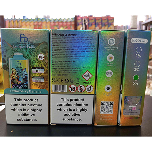 FUMOT® — FUMOT Leopard 40K - Strawberry Banana