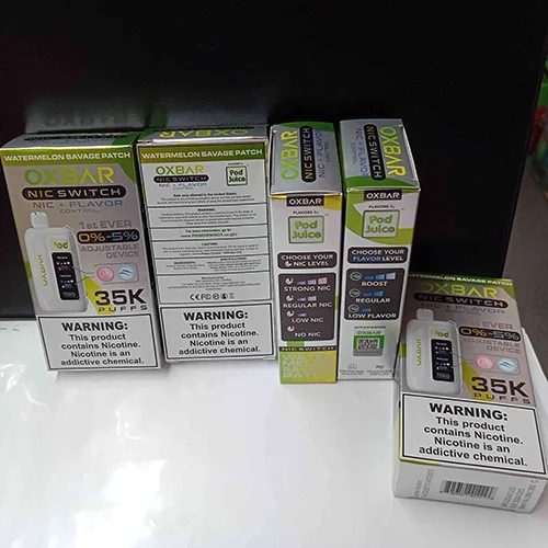 OXBAR — OXBAR ADJUSTABLE DISPOSABLE 35K PUFFS