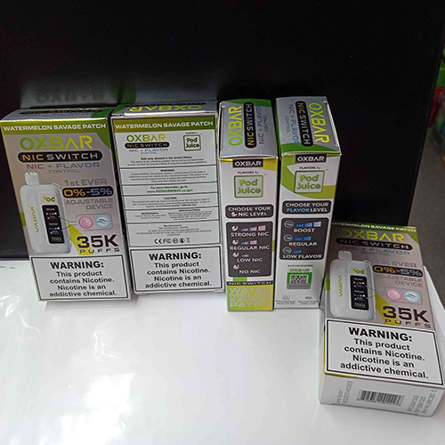 OXBAR — OXBAR ADJUSTABLE DISPOSABLE 35K PUFFS