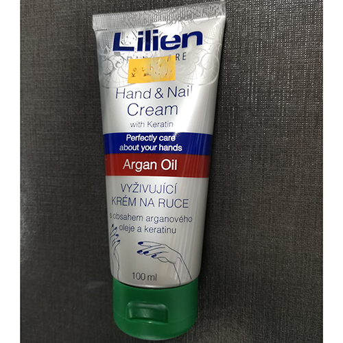 Lilien — HAND CARE - Hand & Nail Cream with Keratin, Argan Oil