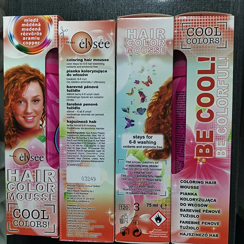 Wats élysée — HAIR COLOR MOUSSE 47 měděná
