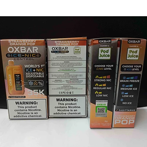 OXBAR — OXBAR ADJUSTABLE DEVICE 35K PUFFS - STRAWBERRY ORANGE POP