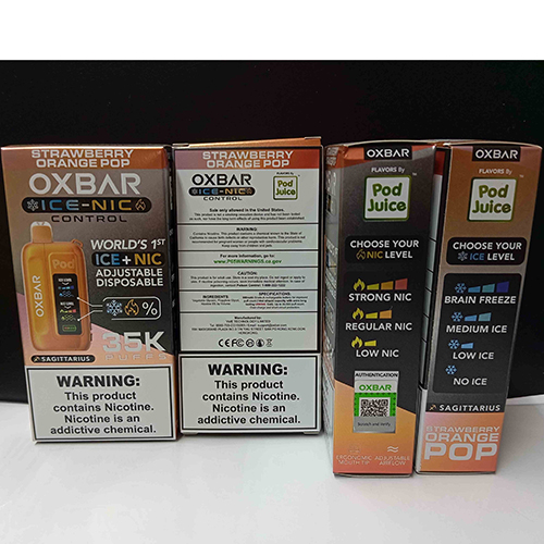 OXBAR — OXBAR ADJUSTABLE DEVICE 35K PUFFS - STRAWBERRY ORANGE POP
