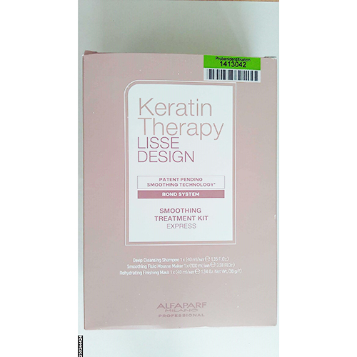 ALFAPARF MILANO — Keratin Therapy LISSE DESIGN SMOOTHING TREATMENT KIT EXPRESS, Step 2 Smoothing Fluid  Mousse Maker