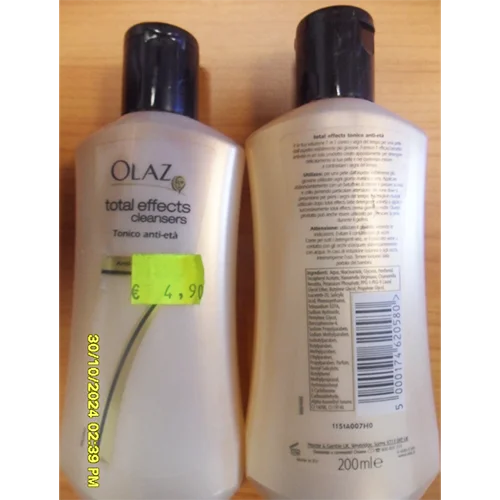 OLAZ — Total effects cleansers