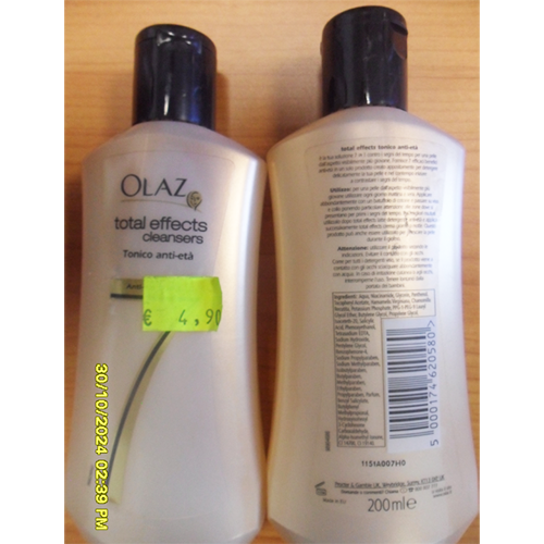 OLAZ — Total effects cleansers