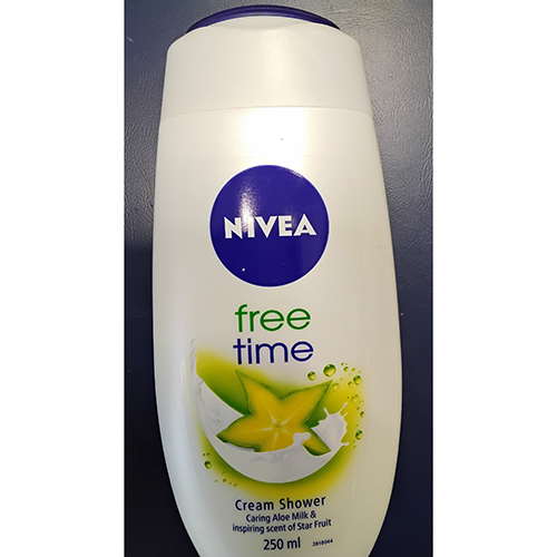 Nivea — free time Cream Shower Caring Aloe Milk & inspiring scent of Star Fruit