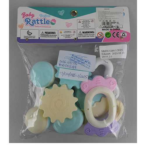 Luky King — Baby teether Rattle