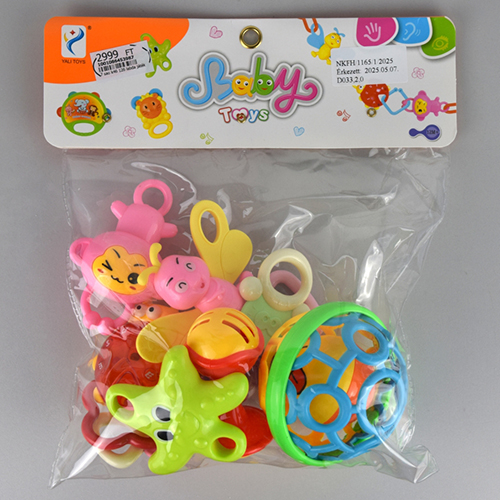 YALI TOYS — műanyag csörgő készlet